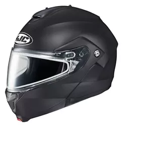 HJC Modular Snowmobile Helmet DualLens Shield C91SN Semi-Flat Black size XXXXL - Foto 1 di 1