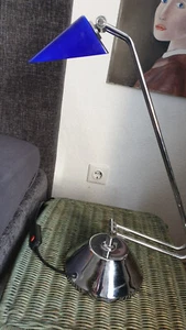 Designer Tischlampe, Nachtischlampe,schwenkbarer Kopf ,gebr. - Bild 1 von 5