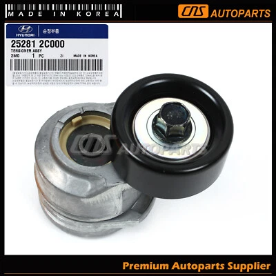 Fits10-14 Hyundai Genesis Coupe 2.0L OEM 252812C000⭐GENUINE⭐ Belt Tensioner Foto 1 de 4