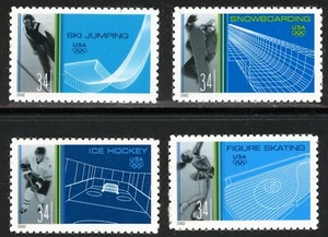 US Scott #3552-3555 Winter Olympic Sports SET of 4 MNH***FREE SHIP*** - Picture 1 of 1