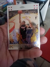 2007-08 Topps Chrome Dwayne Wade Refractor #3