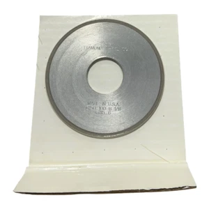 HSR 4" x 1/8" x 1-1/4" Diamond Wheel 150 Grit 100 Concentration D1A1 - Picture 1 of 1