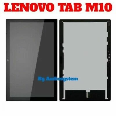 DISPLAY +TOUCH SCREEN per LENOVO TAB M10 /TAB 5 PLUS TB-X605L VETRO NERO SCHERMO