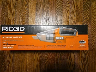 New Ridgid R8609021B 18V Cordless Handheld Vacuum w/ Attachments (Tool Only) - Image 1 of 2