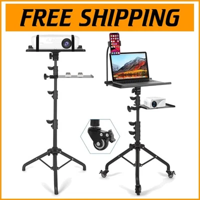 Heavy-Duty 3-in-1 Projector Stand on Wheels – Stability and Versatility Combined - Image 1 of 4