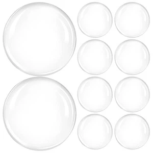 Protector de manija de pared transparente para tapones de 10 piezas de tira de parachoques - Imagen 1 de 12