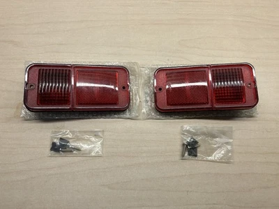 68-72 CHEVY/GMC CAMIÓN LUCES MARCADORAS TRASERAS-ESTÁNDAR-ROJO Foto 1 de 4