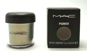 MAC She Shines PIGMENT GOLDER'S GREEN EYE SHADOW Powder Aquamarine LE NIB RARE - Picture 1 of 3