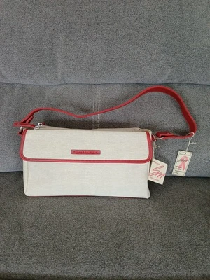 BOLSO STONE MOUNTAIN "SARATOGA" LONA/CUERO NUEVO CON ETIQUETAS Foto 1 de 4