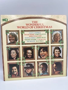 The Wonderful World Of Christmas Album Two LP Capitol Holiday Vintage Vinyl - Picture 1 of 7