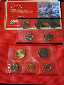 2006 Uncirculated Coin Set U.S. Mint Government DENVER - Picture 1 of 7
