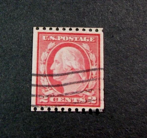 US Stamp Scott# 449 Washington Used 1915-16 H358 - Picture 1 of 2