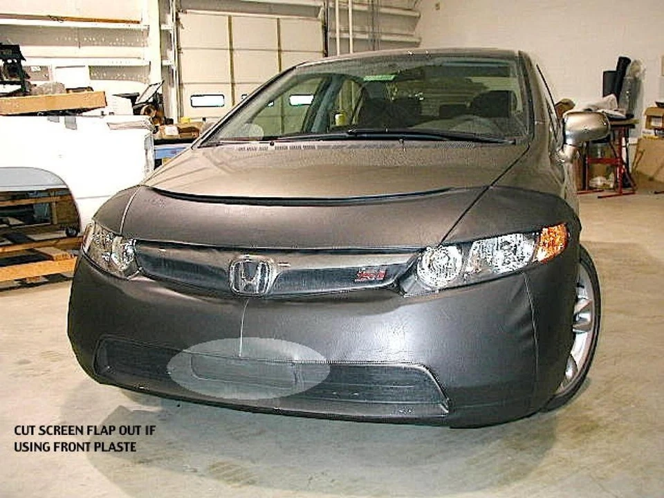 Lebra Front End Mask Cover Bra Fits HONDA CIVIC SEDAN Si 2007-2008 07 08 - Image 1 of 1