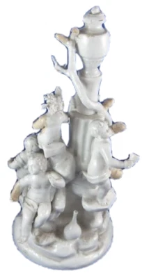 Antique 18thC Italian Cozzi Porcelain Figurine Porzellan Figur Figure Italy - Image 1 of 4