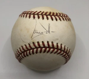 MLB Larry Walker Autographed Signed Official 1990s NL Baseball - Hall of Famer - Picture 1 of 4