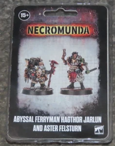 Games Workshop Necromunda Abyssal Ferryman Hagthor Jarlun and Aster Felsturn New - Picture 1 of 2