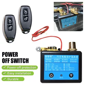 12V 350A Automatic Car Battery Circuit Breaker Switch with 2x Remote - Picture 1 of 14