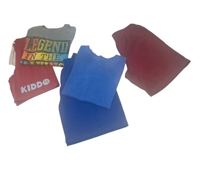 Boys Clothes- 2 T-Shirts  & 3 Pair of Shorts - Sizes XS, 5 & 6 - Image 1 of 4