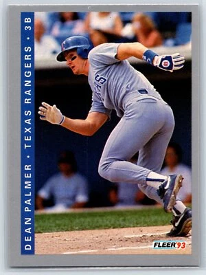 1993 Fleer Dean Palmer Texas Rangers #325 - Image 1 of 2