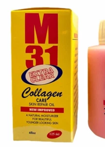 M31 EXTRA CLEAR COLLAGEN CARE SKIN REPAIR OIL/LOTION 125 ml/4 FL. OZ - Picture 1 of 2