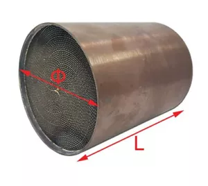 Sports / High Loading Euro 6 400 cpsi Catalytic Converter Metallic Substrate - Picture 1 of 4