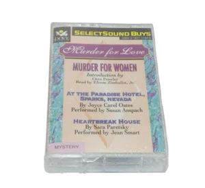 Murder for Love Audio Cassette Book Mystery Stories Dove Audio 90 Minutes SEALED - Picture 1 of 6