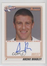2011 Bowman Draft Aflac All-American Auto Archie Bradley #AFLAC-AB Auto