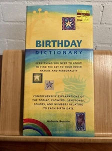 Libro Diccionario de cumpleaños Antonia Beattie (S1.9) - Imagen 1 de 8