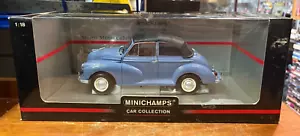 Raro modellino auto Minichamps collezione Morris Minor Cabriolet scala 1:18 SU75 - Foto 1 di 24