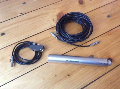 Ansteckmikro Sennheiser MK12 + Vorverstärker MH125 + Zusatzkabel /  getestet !  - Bild 1 von 4