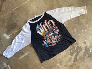 1970s VINTAGE 70s THE WHO "THE KIDS ARE ALRIGHT" TOUR CONCERT T-SHIRT SZ S - Picture 1 of 10