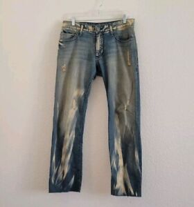 ROBIN'S  Jeans Double Back Pocket  Studded Men's Jeans Size 32 Style# D5653 