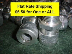 (10) Strain Reliefs / Cord Grips - .170" to .250" - 3/8" Knockout  - (18903-G) - Picture 1 of 4