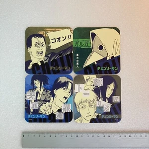 Motosierra Hombre Art Coaster 4 piezas Tento Kurose Torika anime de Japón - Imagen 1 de 1