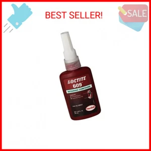 Loctite 609 442-60931 50ml Retaining Compound, General Purpose, Green Color - Picture 1 of 2