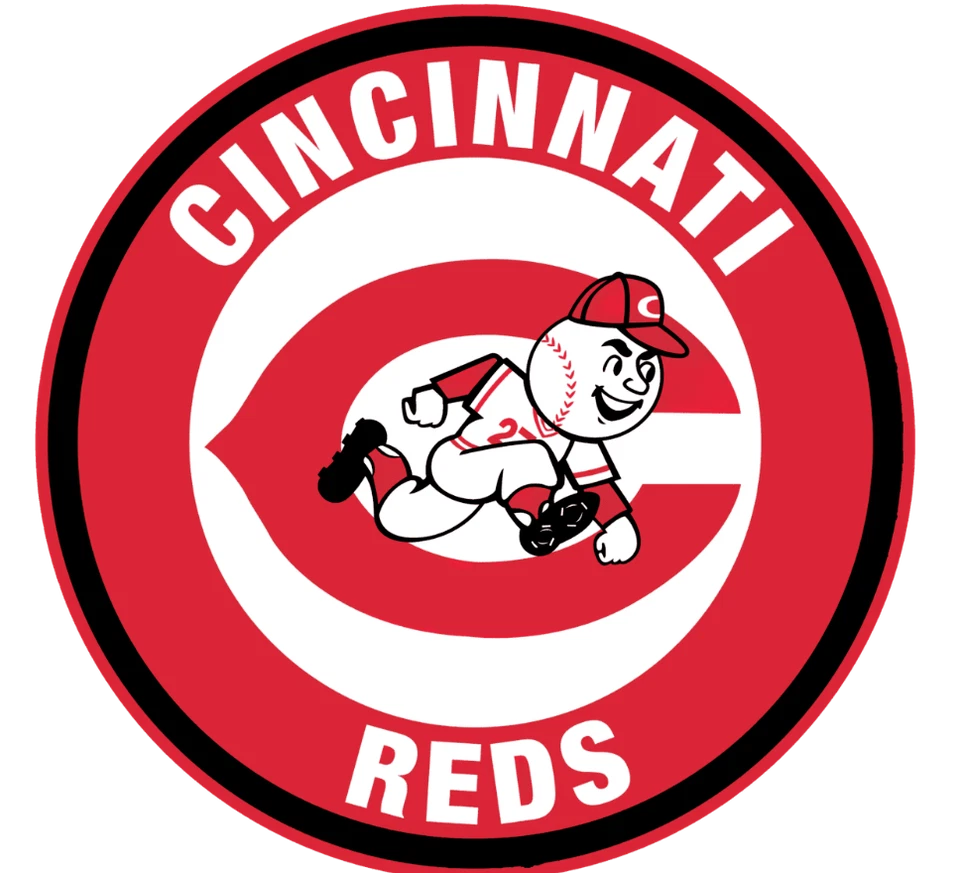 Cincinnati Reds sticker Logo MLB weatherproof laptop bumper vinyl decal - Image 1 of 1