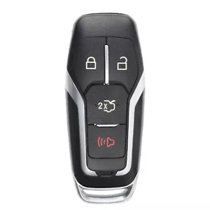 Per Ford Mustang Fusion F150 2013-2017 Custodia guscio chiave telecomando 4 pulsanti - Foto 1 di 4