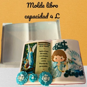 Jello Molds Plastic Open Book Molde Forma de Libro Abierto para Hacer Gelatina - Picture 1 of 5