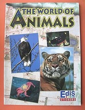 EDIS STICKERS/MERLIN - THE WORLD OF ANIMALS - UNUSED EMPTY ALBUM - 1995 - NICE 