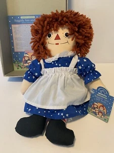 APPLAUSE Raggedy Ann & Andy AWAKE / ASLEEP Doll - 1996 Limited Edition - - Bild 1 von 12
