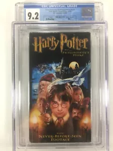 Harry Potter and the Philosopher's Stone VHS Tape Warner 2002 Sealed New CGC 9.2 - Picture 1 of 4