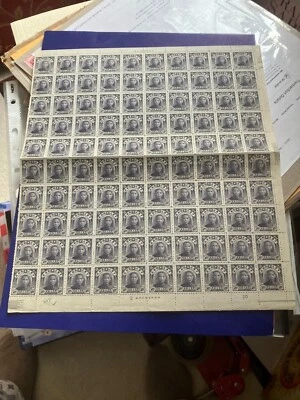 China ROC 1946 Sun Yat-sen Stamp Sheet of 100 $50-Mint -VF/XF N/H  NGAI - Image 1 of 4