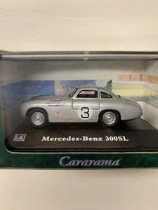 Cararama 1:72 Mercedes-Benz 300SL Coupe Silver #4 NIB - Picture 1 of 9