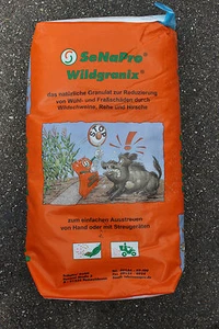 (2,50 €/kg) Saco de 20 kg granix silvestre gránulos para reducir daños en la caza #010.020 - Imagen 1 de 2