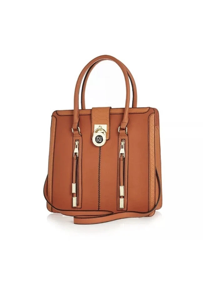 RIVER ISLAND  Handbag Used Twice Orange - Image 1 of 4