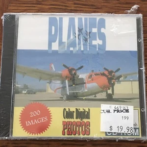 Planes CD-ROM 200 Color Digital Photos WIN/MAC NEW Sealed - Picture 1 of 2
