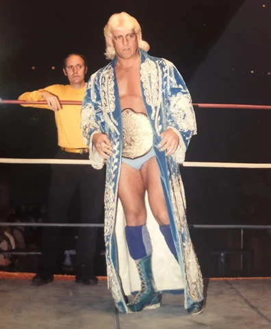 80’s PRO WRESTLING PHOTOS Full Ric Flair 8 X 10 BUY ANY 4, GET 5th FREE Cover