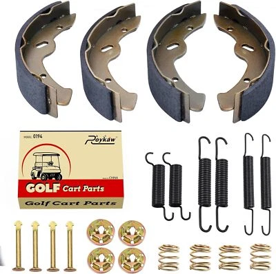 Kit de pastillas y resorte para zapatas de freno EZGO compatible con 1996-Up Txt/St350/Caballo de batalla Foto 1 de 4