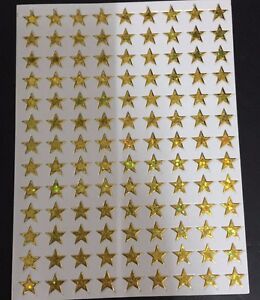 STICKER STAR JAPAN VINTAGE GOLD SCRAPBOOK DIY CRAFT PUFFY REWAR MATTE RE SCENT