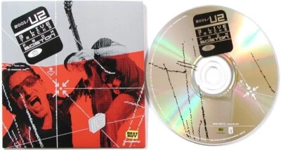 U2 "Three Tracks Live from Boston" (Promo CD) rare collectible! Foto 1 de 4